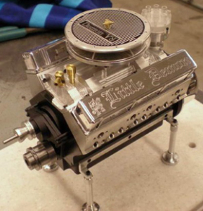 Demon V8 Working Model Engine PLANS Printed