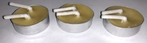 Set of Three Double Wick Candles